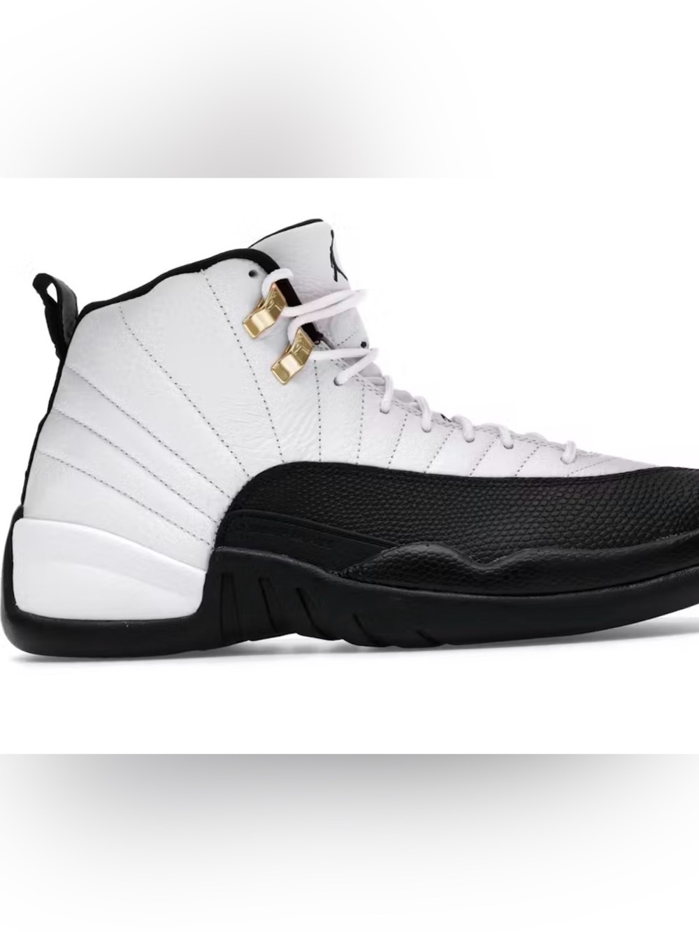 Jordan 12s Retro white/black Taxi-Varsity   7Men’s 8.5 woman’s Released 11/1996